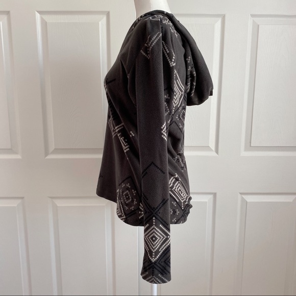 Columbia Gray Snowflake Fleece Hoodie - Picture 4 of 5